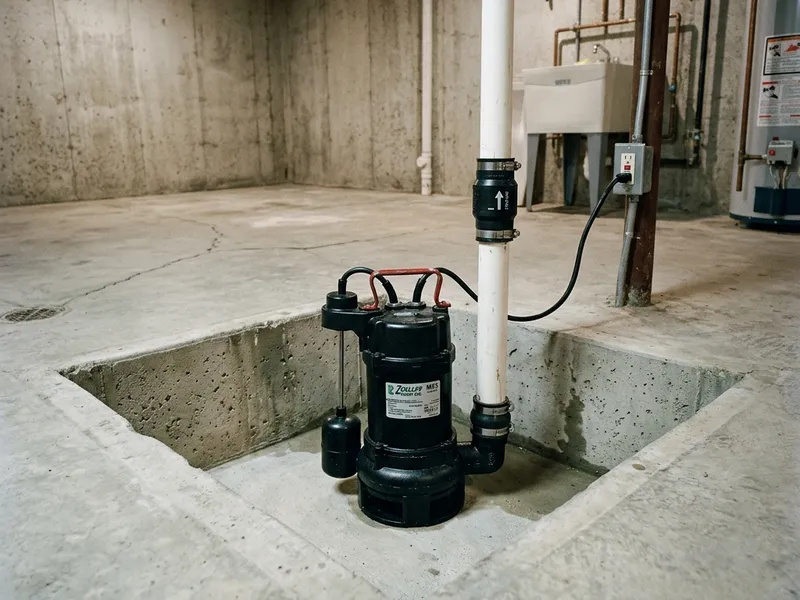Sump Pump Installation Plumber in Townsend, DE